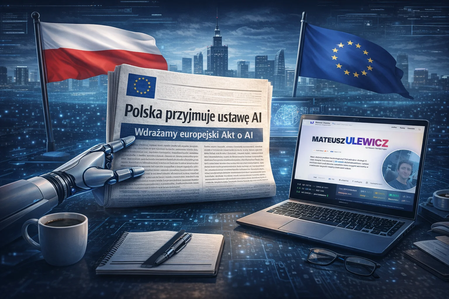 Polska jako jedna z pierwszych w UE przyjęła ustawę wdrażającą AI Act. Co jest w środku?